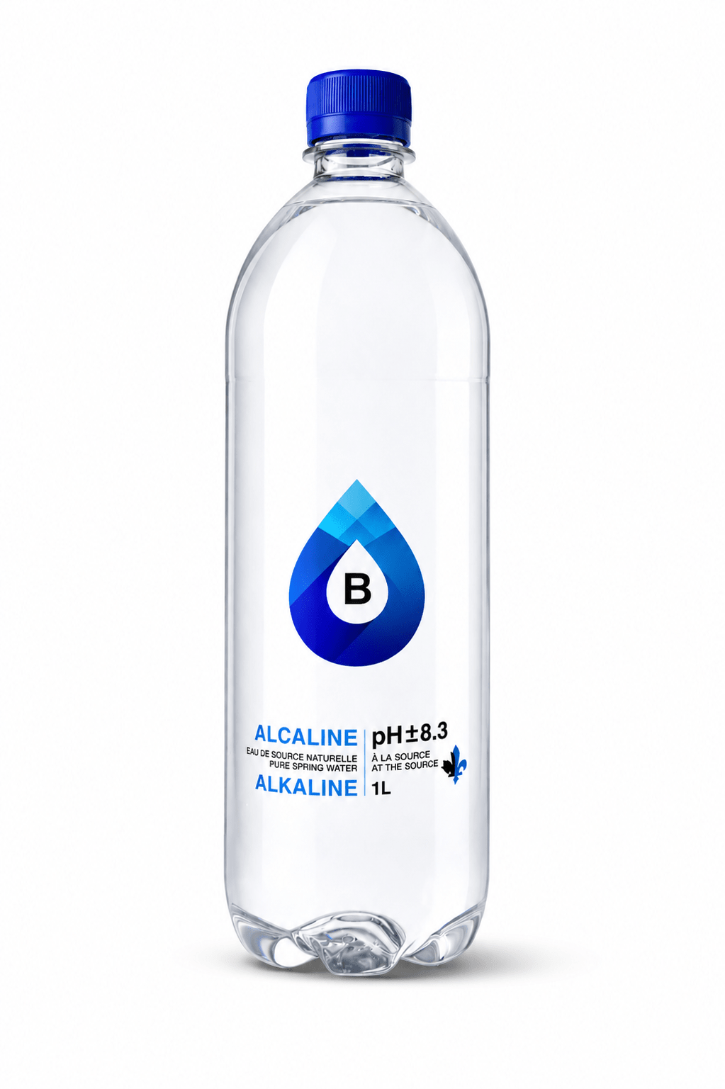 Eau Alcaline 1 Litre — Caisse de 6 | B Alkaline.ca - B Alkaline.ca